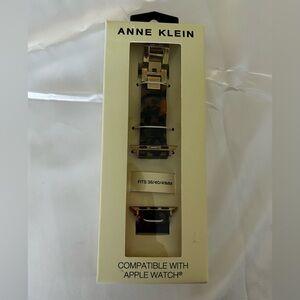 Anne Klein Womens Fashion Band For Apple Watch Tortoise Shell